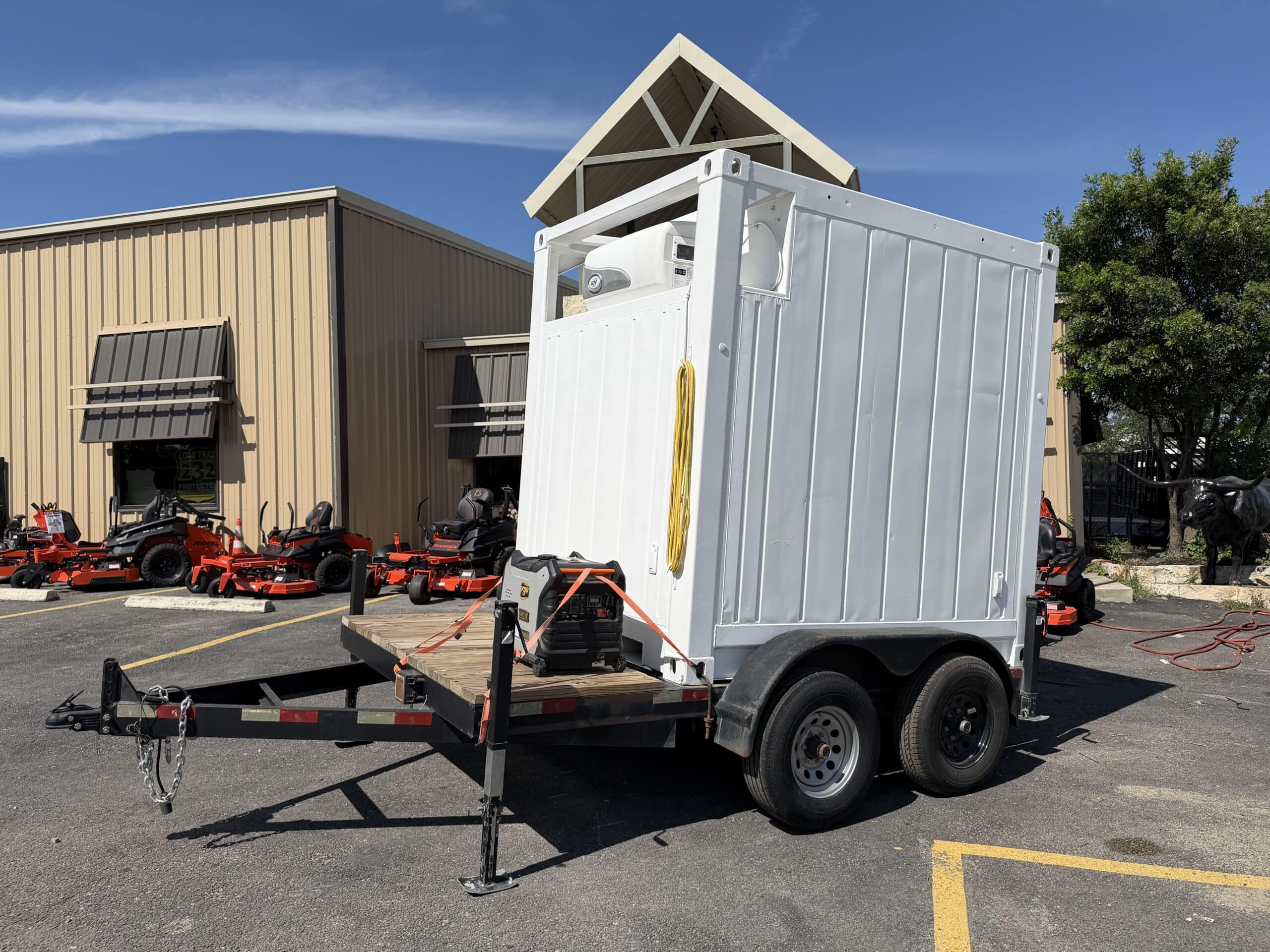 2018 Kerr-Bilt Refrigerator Trailer with GOVI Unit 6X8 w/Generator – #JB253091