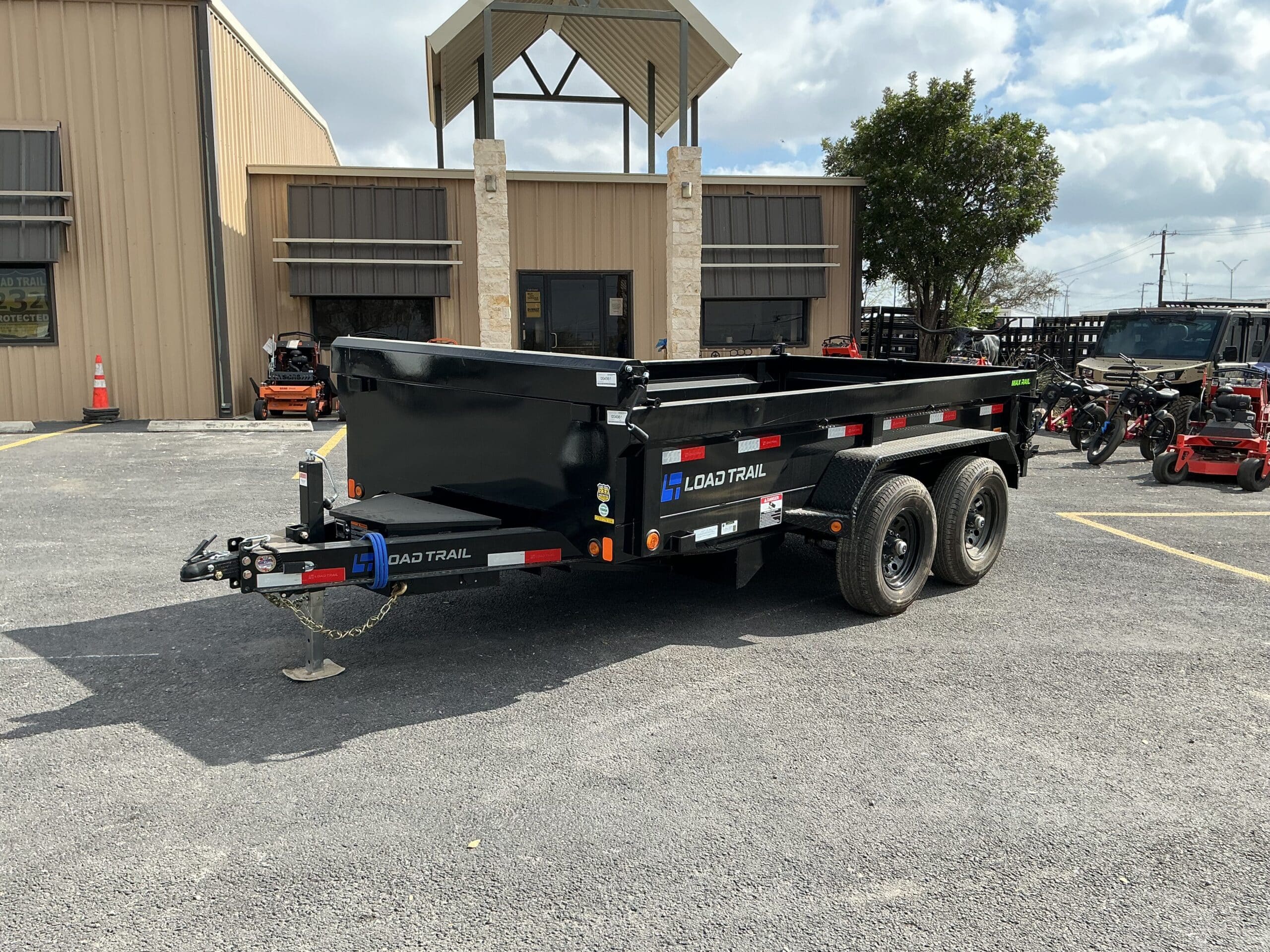 2026 Load Trail 6X12 18″ SIDES 10K GVW BP DUMP – #LT04961