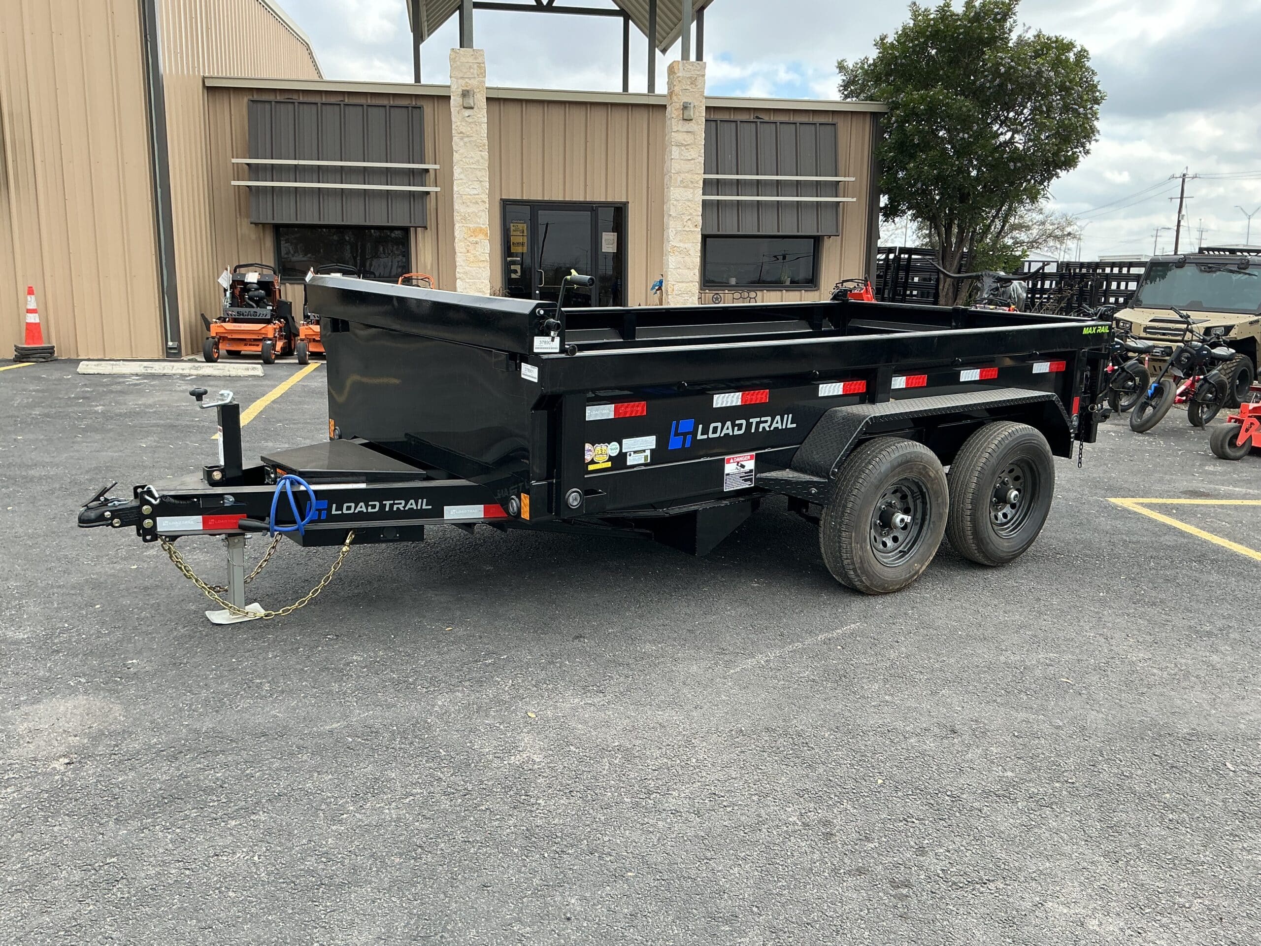 2026 Load Trail 6X12 18″ SIDES 10K GVW BP DUMP – #LT78901