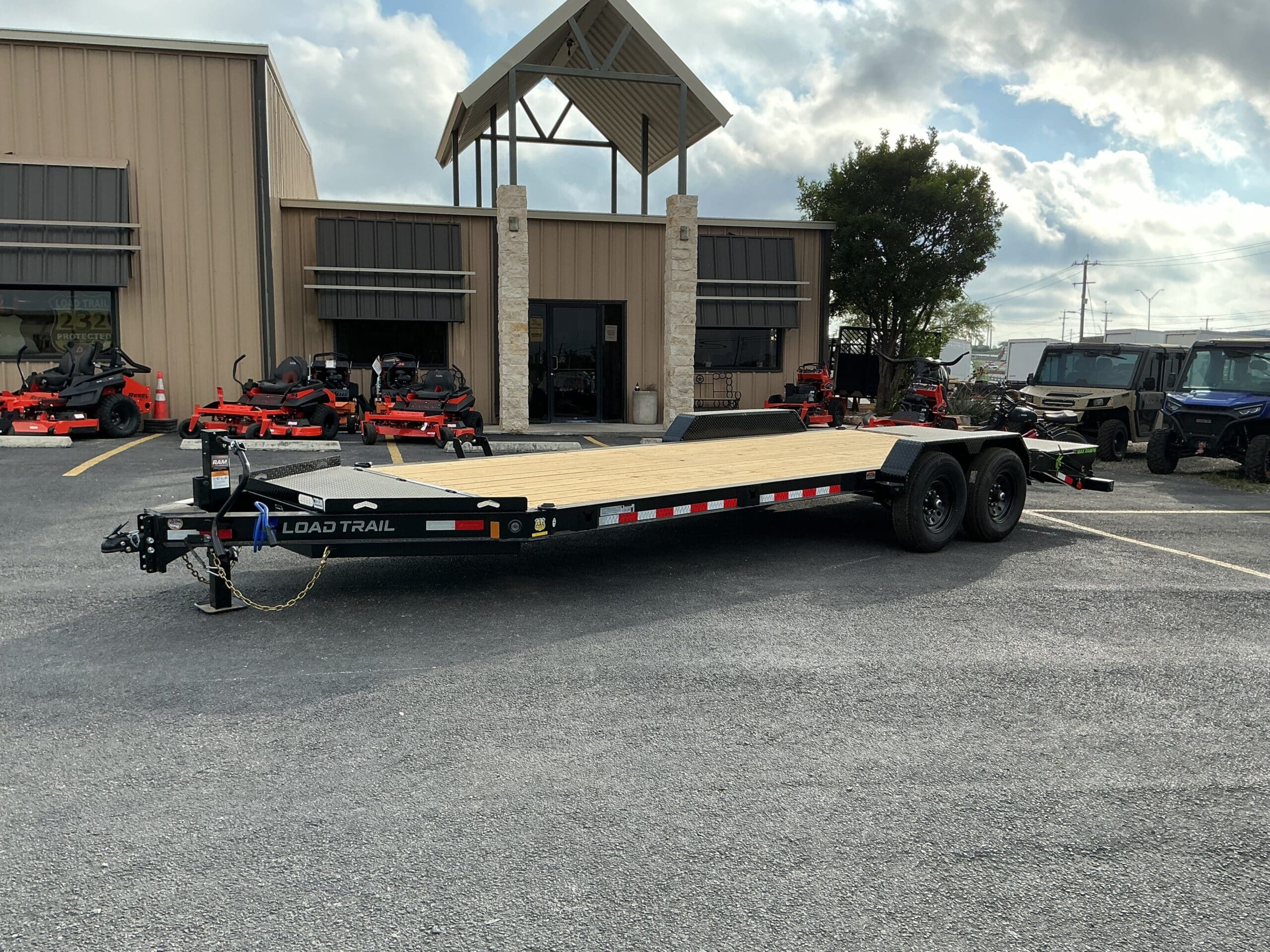 2026 Load Trail 7X22 14K GVW CAR HAULER W/ MAXX RAMPS 7 x 22 – #LT81135