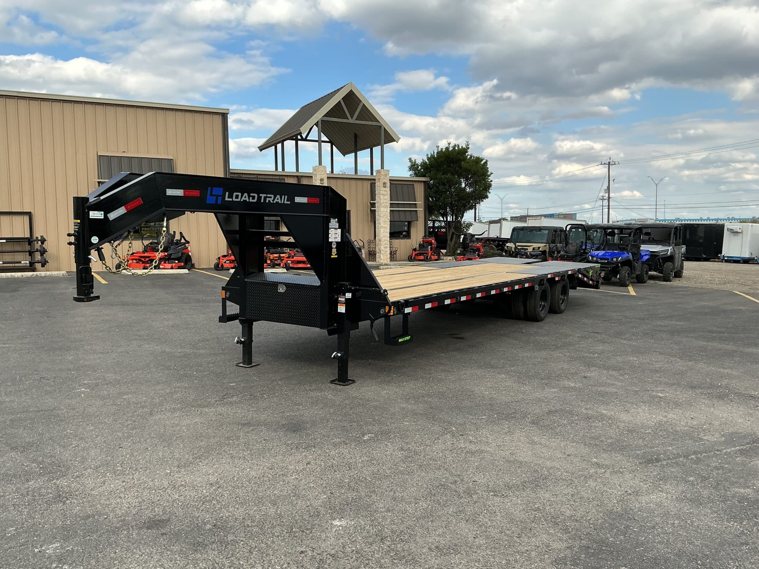 2026 Load Trail 8.5 x 30 24K GN DECKOVER W/ MAXX RAMPS 8.5 x 30 - # ...