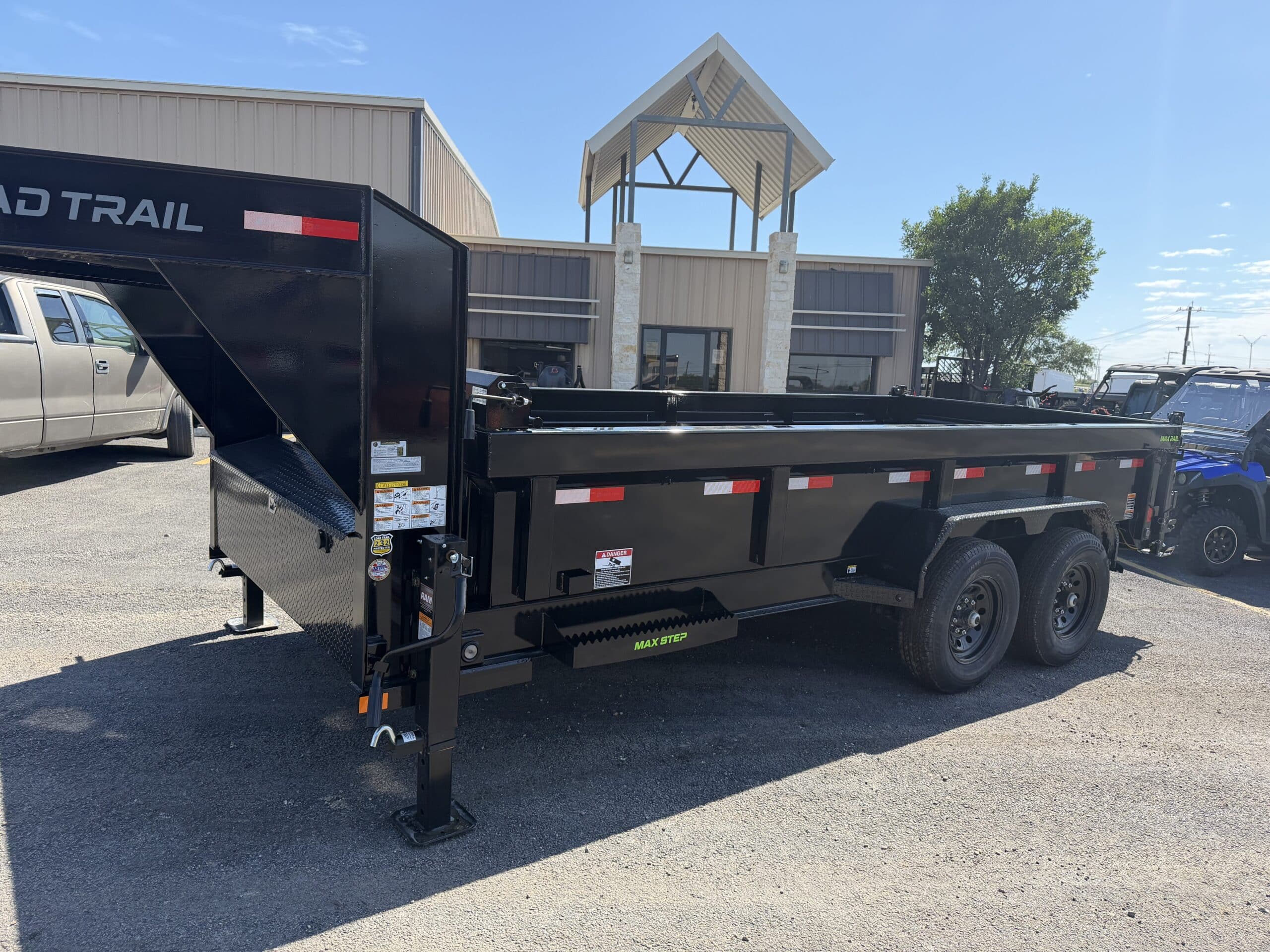 2026 Load Trail 7X16X2 14K GN Low-Pro Dump – #LT3382890