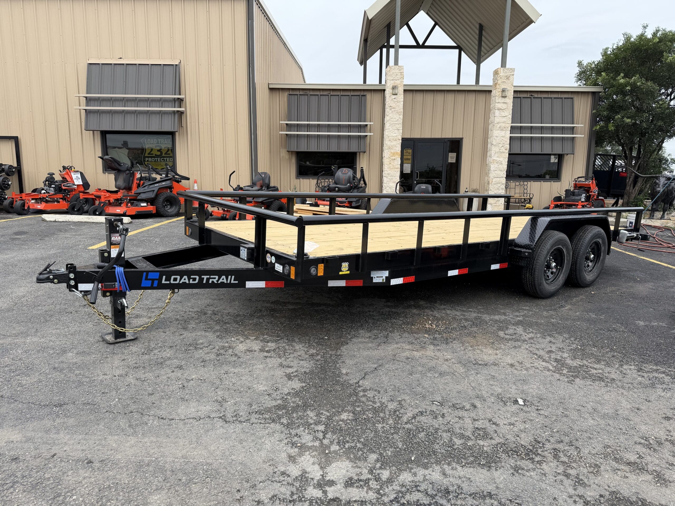 2026 Load Trail 7X20 14K BP Carhauler w/Side Rails – #LT008236