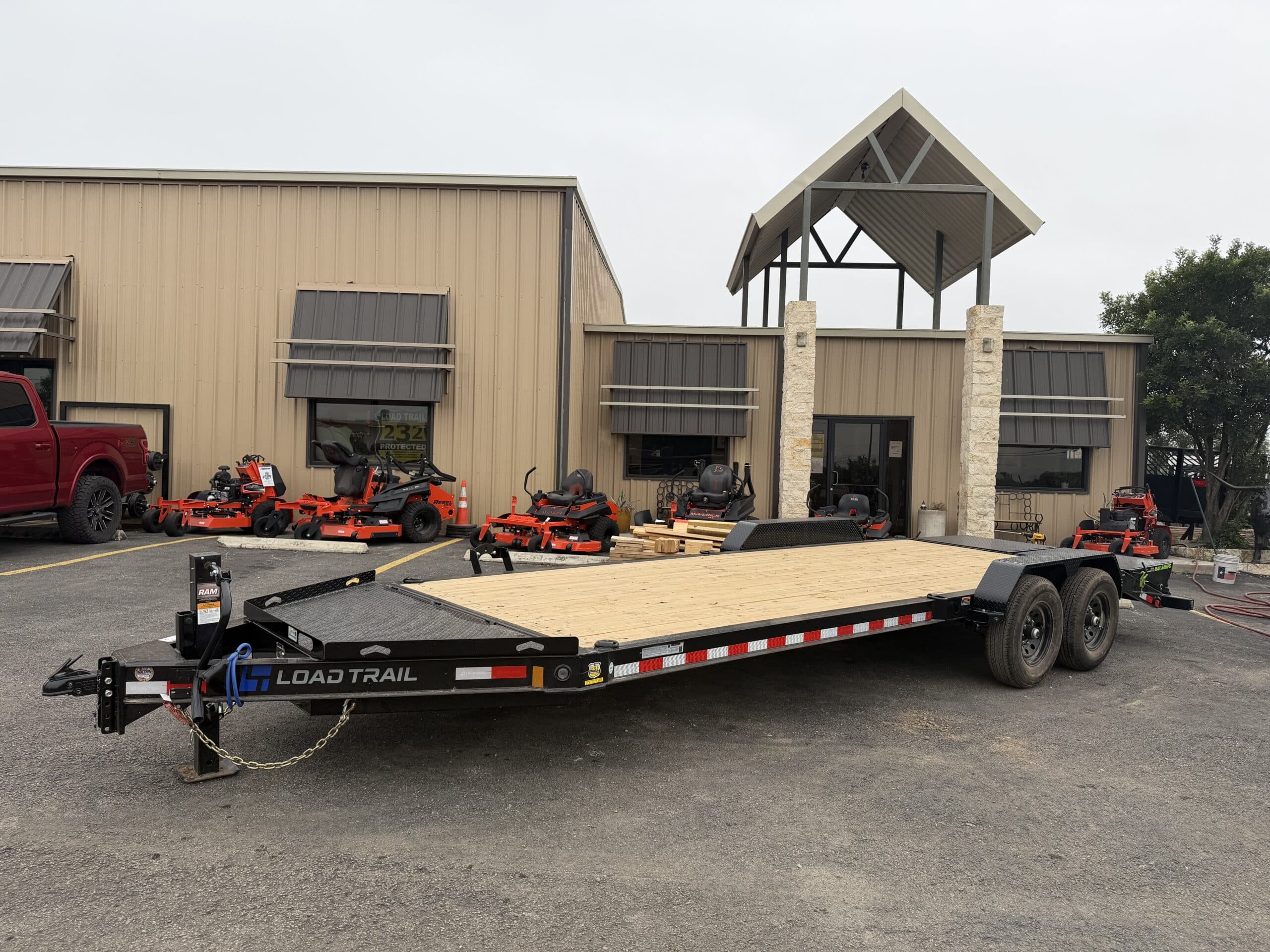2026 Load Trail 7X22 14K BP Carhauler I-Beam Frame – #LT382142