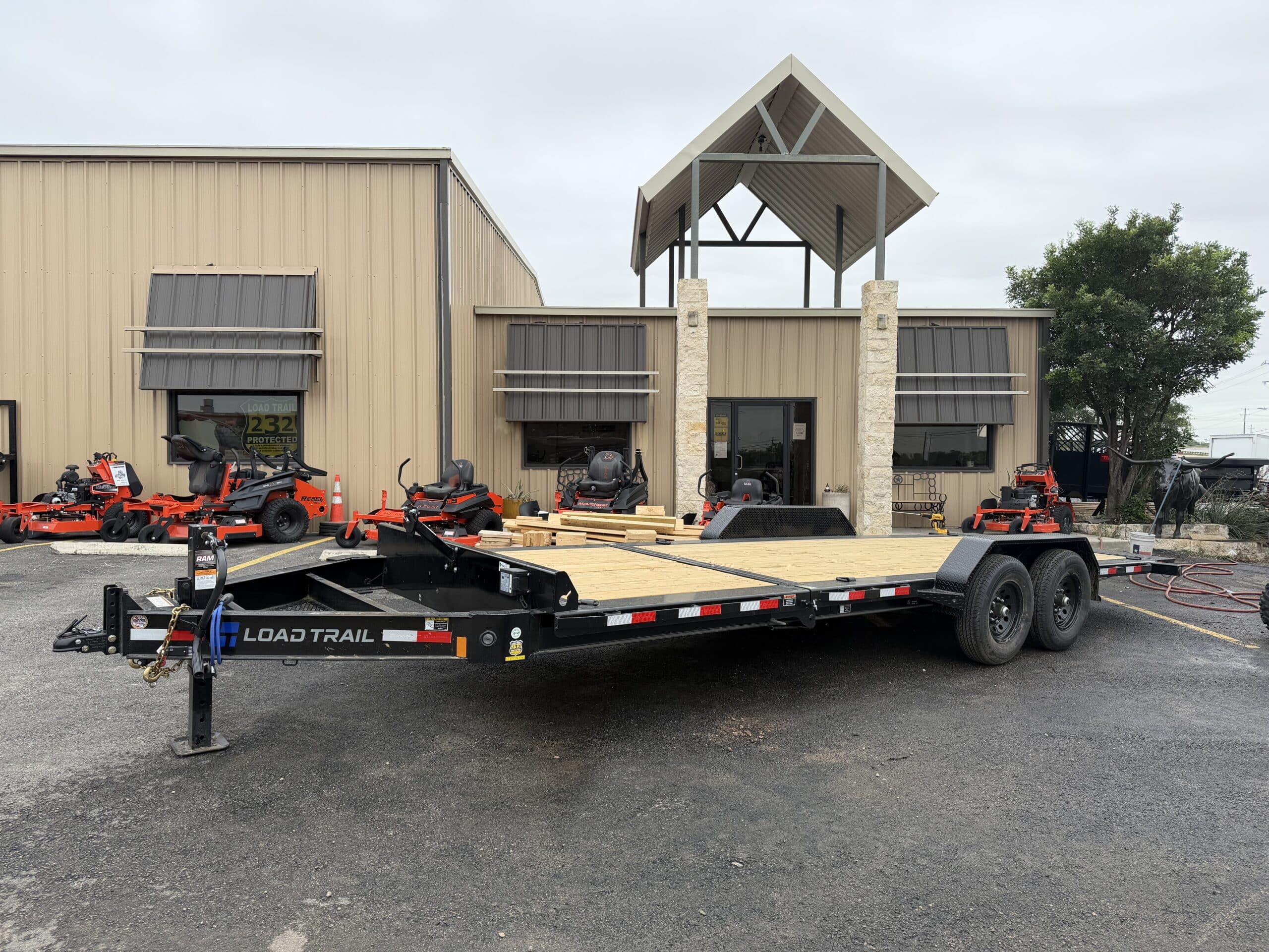 2026 Load Trail 10X22 14K GVW BP Tilt Deck I-Beam Frame – #LT384313
