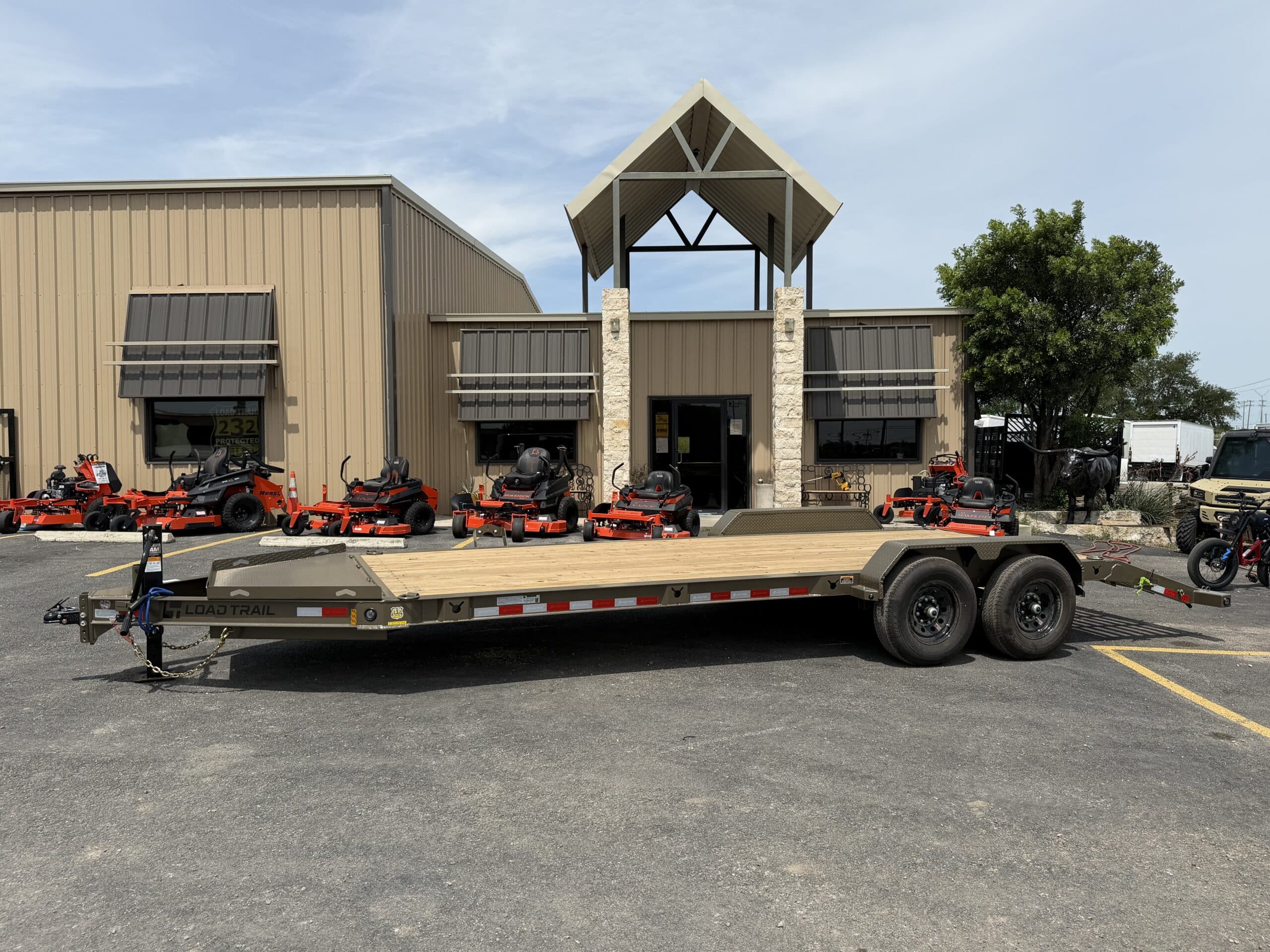 2026 Load Trail 7X22 14K BP Carhauler I-Beam Frame – #LT1383127