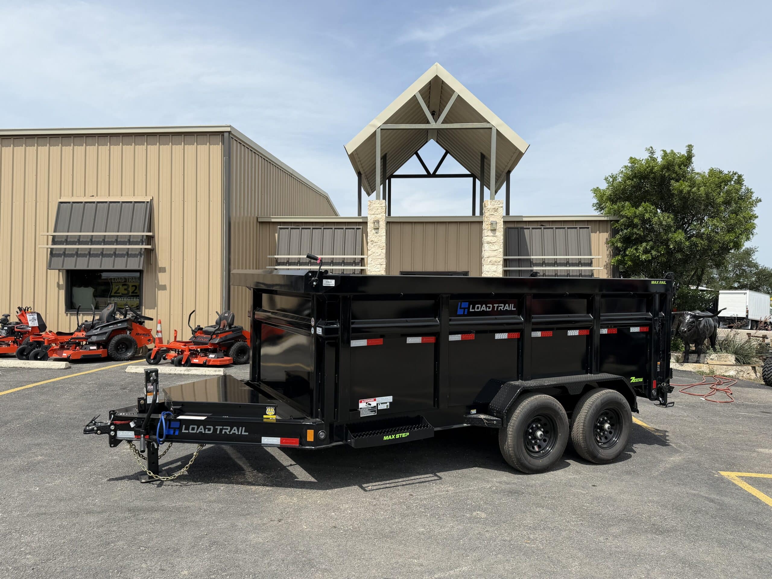 2026 Load Trail 7X14X4 14K BP Low-Pro Dump – #LT2383449
