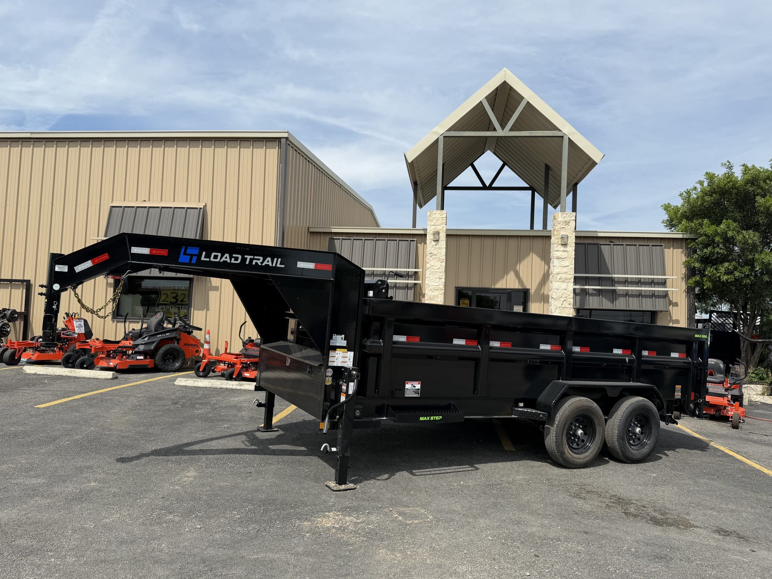 2026 Load Trail 7X16X3 14K GVW GN Low-Pro Dump – #LT3383459