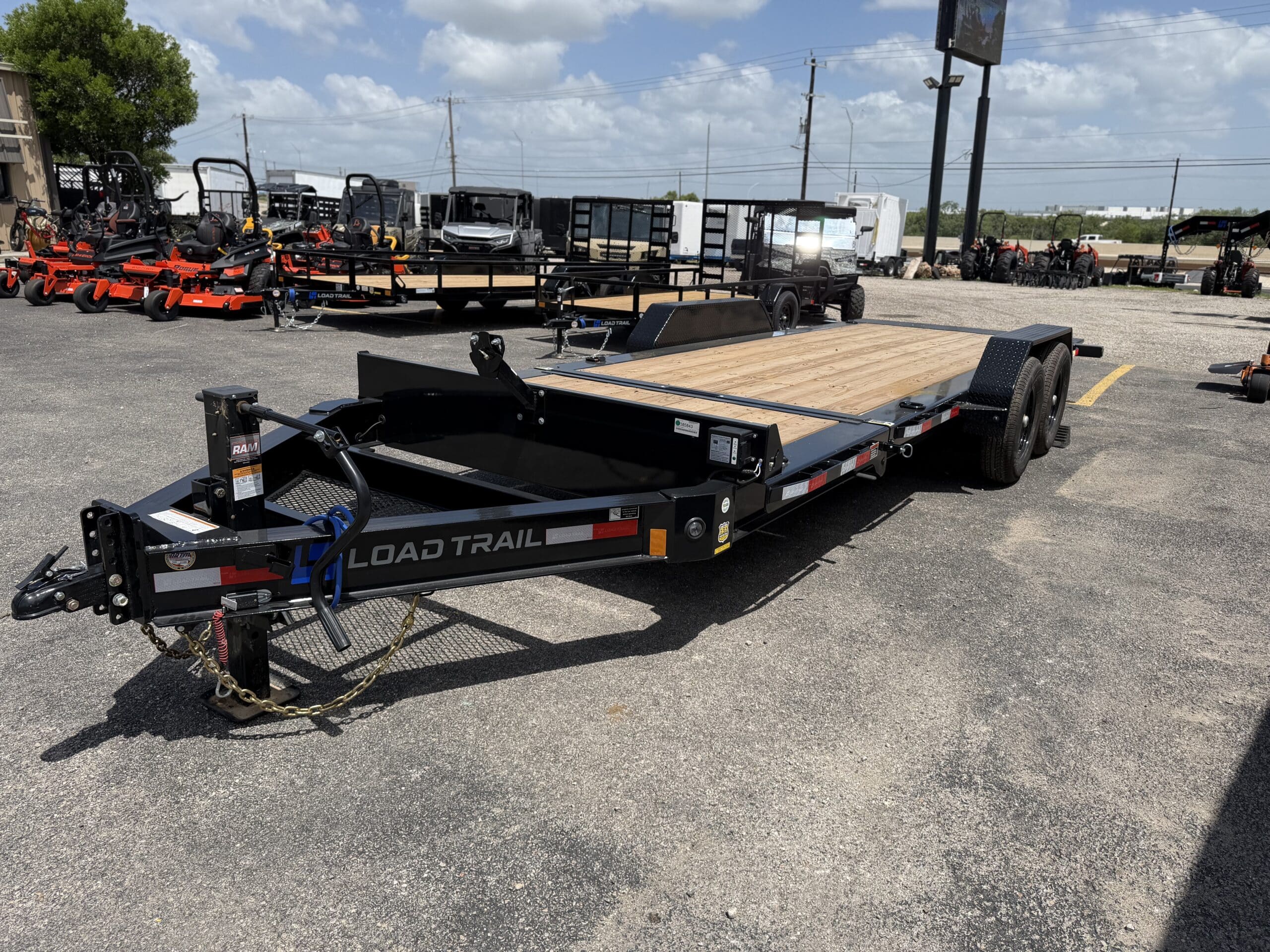 2026 Load Trail 7X20 Tilt-N-Go – 14K GVW/BP/Tilt Deck/I-Beam Frame – #LT1385843