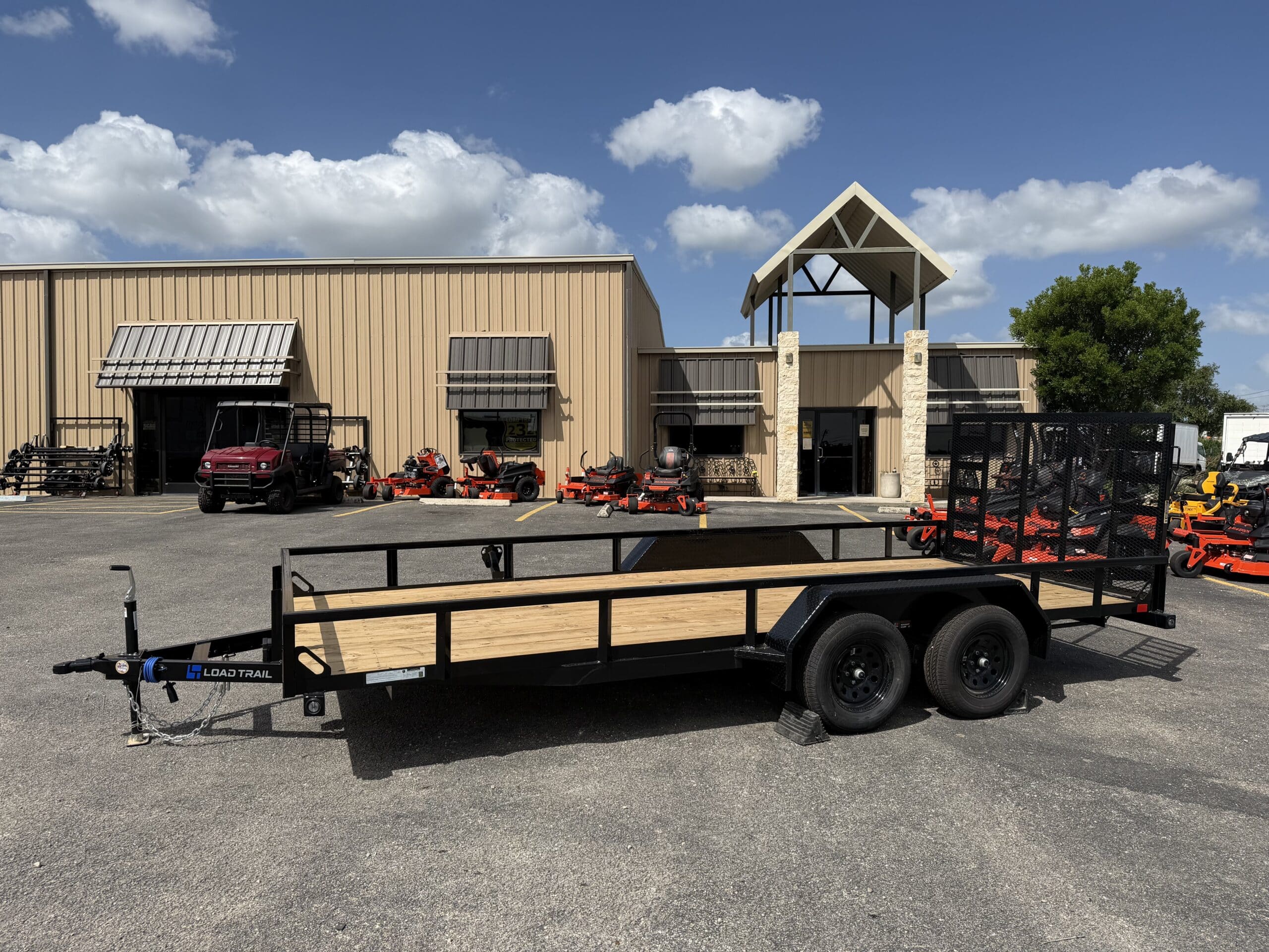 2026 Load Trail 7X18 – 7K GVW/BP/Utility (2″X3″ Angle Frame) – #LT4009335